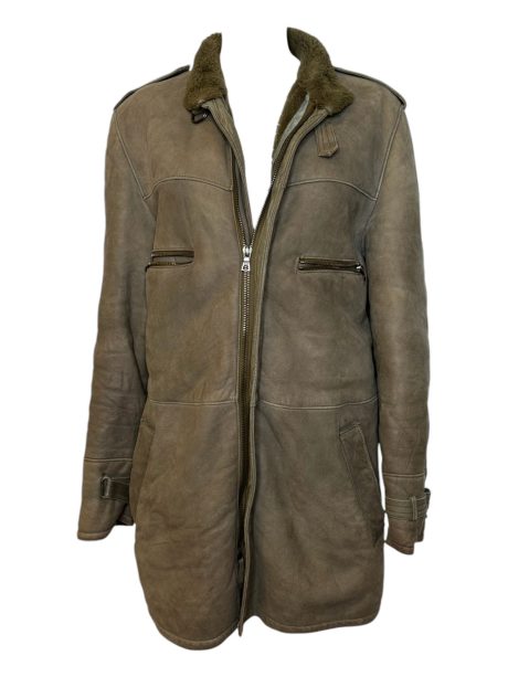 Shearling Zip