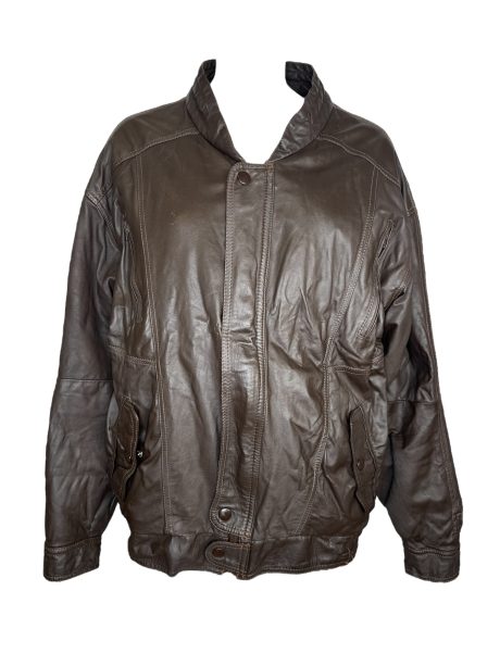 Bomber Marrone Cuciture